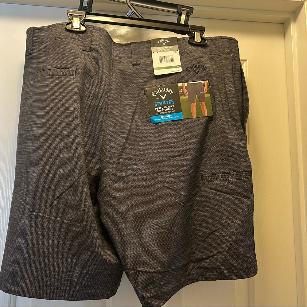 Callaway Men's Gray Golf Shorts